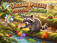 Game Jigsaw Puzzle: Raccoon Jimothy 