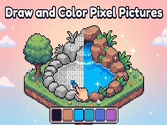 Game Draw and Color Pixel Pictures