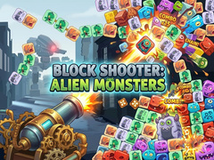 Game Block Shooter: Alien Monsters