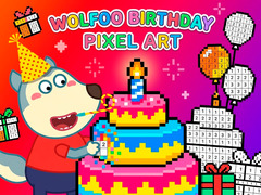 Game Wolfoo Birthday Pixel Art