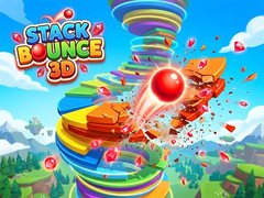 Game Stack Bounce 3D