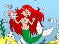 Game Mermaid Aquarium Coloring Game