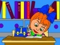 Game Masha and the Bear do their homework